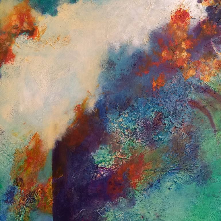 Original Abstract Painting by Aurélie ROCHETA