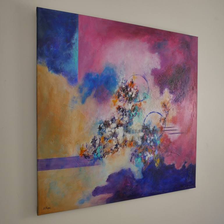 Original Abstraction Abstract Painting by Aurélie ROCHETA