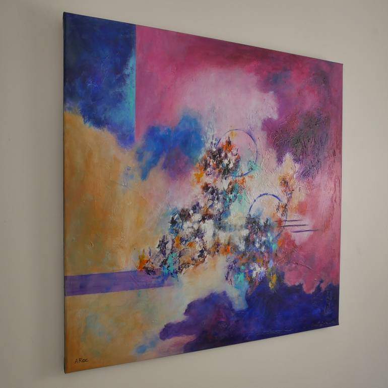 Original Abstraction Abstract Painting by Aurélie Rocheta