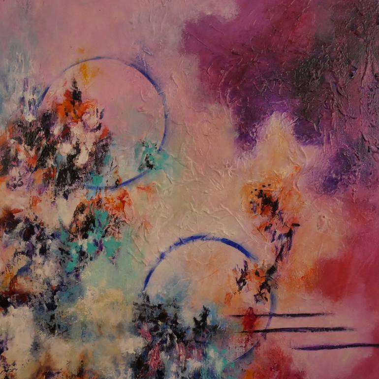 Original Abstraction Abstract Painting by Aurélie Rocheta