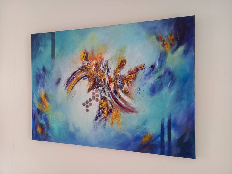 Original Abstract Painting by Aurélie ROCHETA