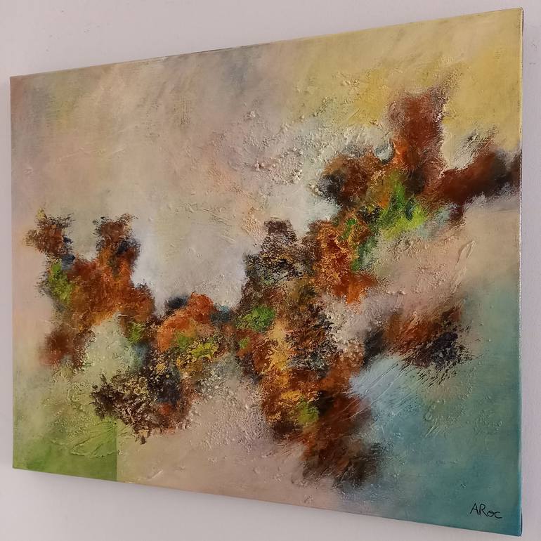 Original Contemporary Abstract Painting by Aurélie ROCHETA