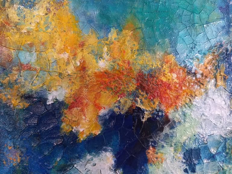 Original Abstract Painting by Aurélie ROCHETA