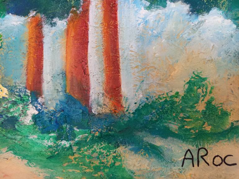 Original Abstraction Abstract Painting by Aurélie Rocheta