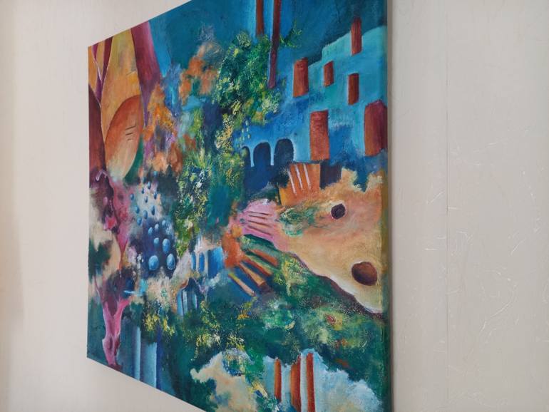 Original Abstraction Abstract Painting by Aurélie Rocheta