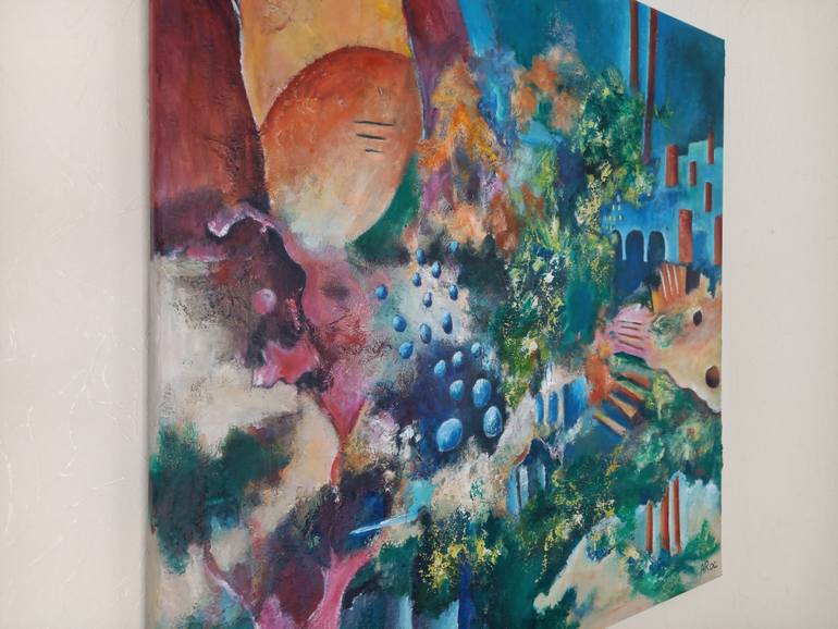 Original Abstraction Abstract Painting by Aurélie Rocheta