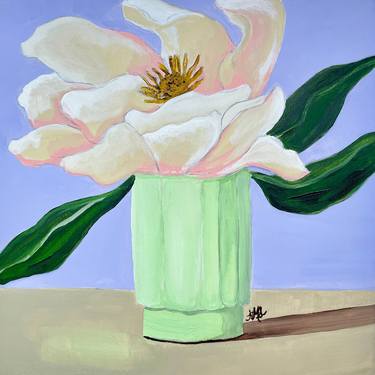 Print of Fine Art Floral Paintings by Nicole Simms