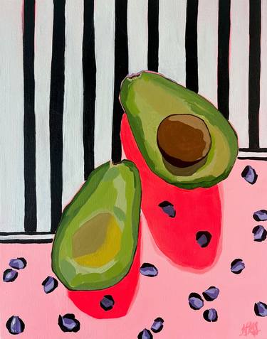 Original Contemporary Food & Drink Painting by Nicole Simms