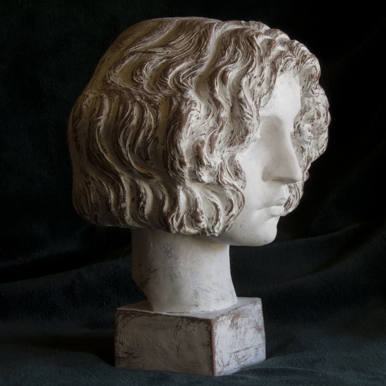 Original Art Nouveau Women Sculpture by Proyecto  de Arte Nuevo