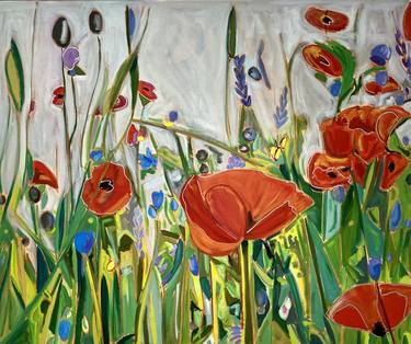 Original Floral Paintings by Maggie Clifford-Bandstra