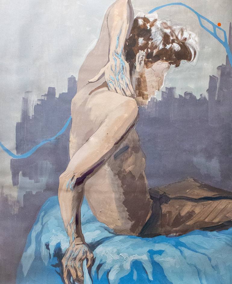 Original Contemporary Body Painting by Dalia Juodakytė