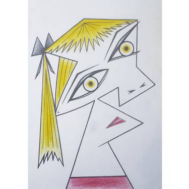 Original Cubism Portrait Drawings by Danilo Mančić