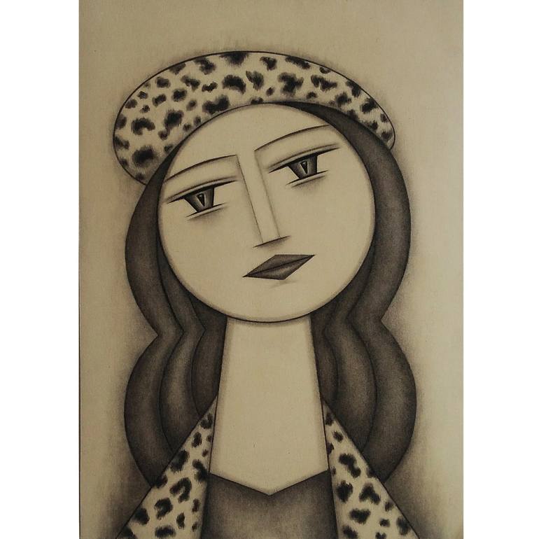 Original Contemporary Women Drawings by Danilo MančIć
