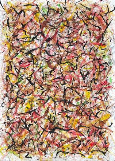 Original Contemporary Abstract Painting by Danilo Mančić