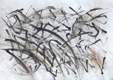 Original Abstract Expressionism Abstract Painting by Danilo MančIć