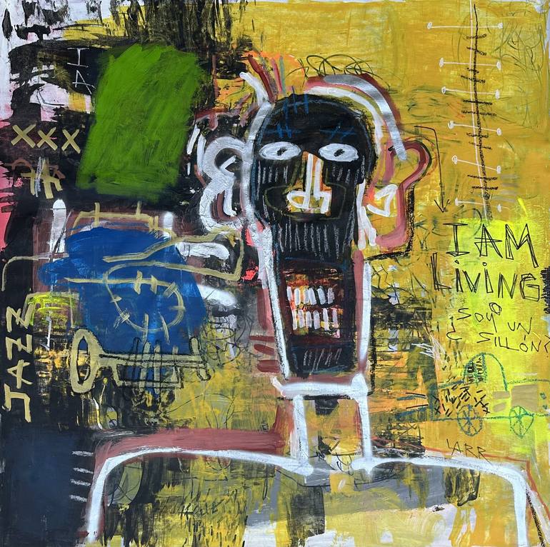 Print of Abstract Expressionism Abstract Paintings by María Belén Larroulet