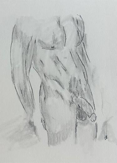 Original Nude Drawings by Juan Rosales