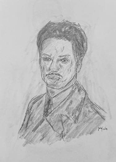 Original Celebrity Drawings by Juan Rosales