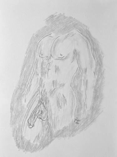 Original Nude Drawings by Juan Rosales