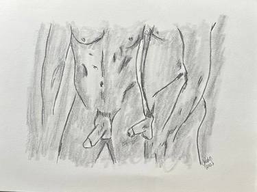 Original Illustration Erotic Drawings by Juan Rosales