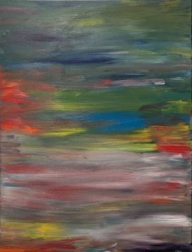 Original Conceptual Abstract Painting by Thomas Geis