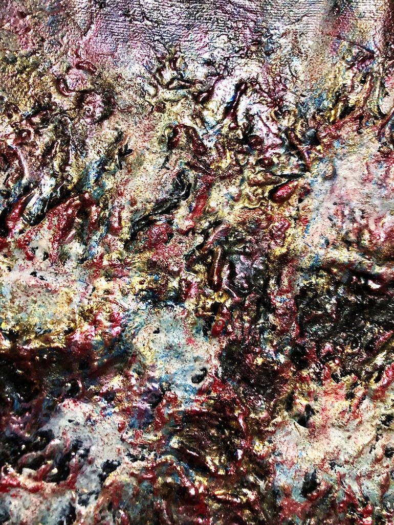 Original Abstract Expressionism Abstract Painting by William Cepeda