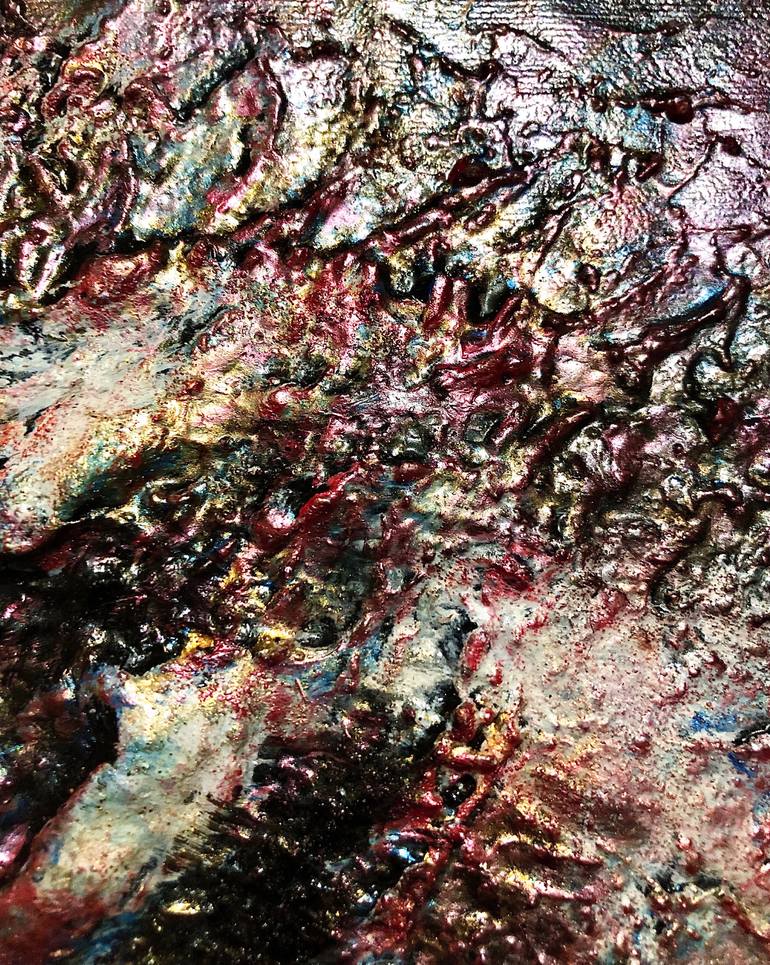 Original Abstract Expressionism Abstract Painting by William Cepeda