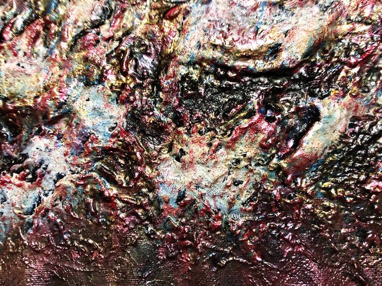 Original Abstract Expressionism Abstract Painting by William Cepeda