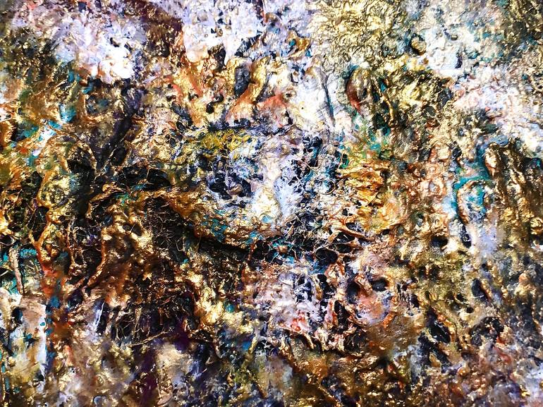 Original Abstract Expressionism Abstract Painting by William Cepeda