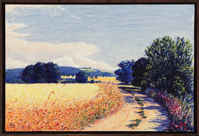 Original Impressionism Landscape Paintings by Yusuf Epçin