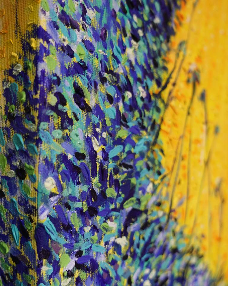 Original Expressionism Landscape Painting by Yusuf Epçin