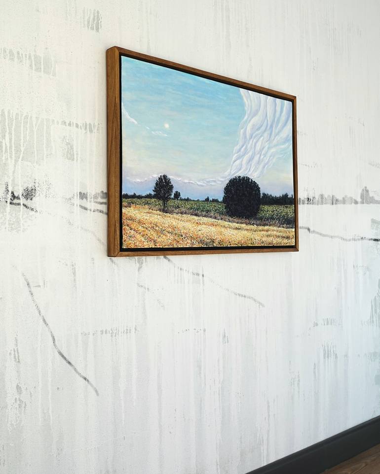 Original Expressionism Landscape Painting by Yusuf Epçin