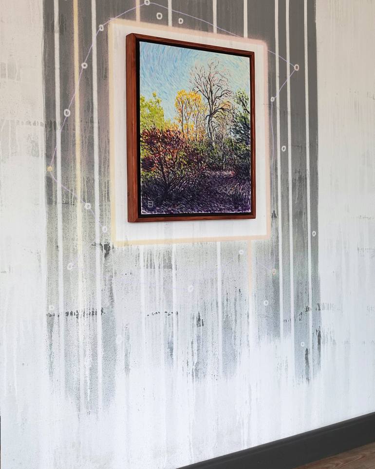 Original Expressionism Landscape Painting by Yusuf Epçin