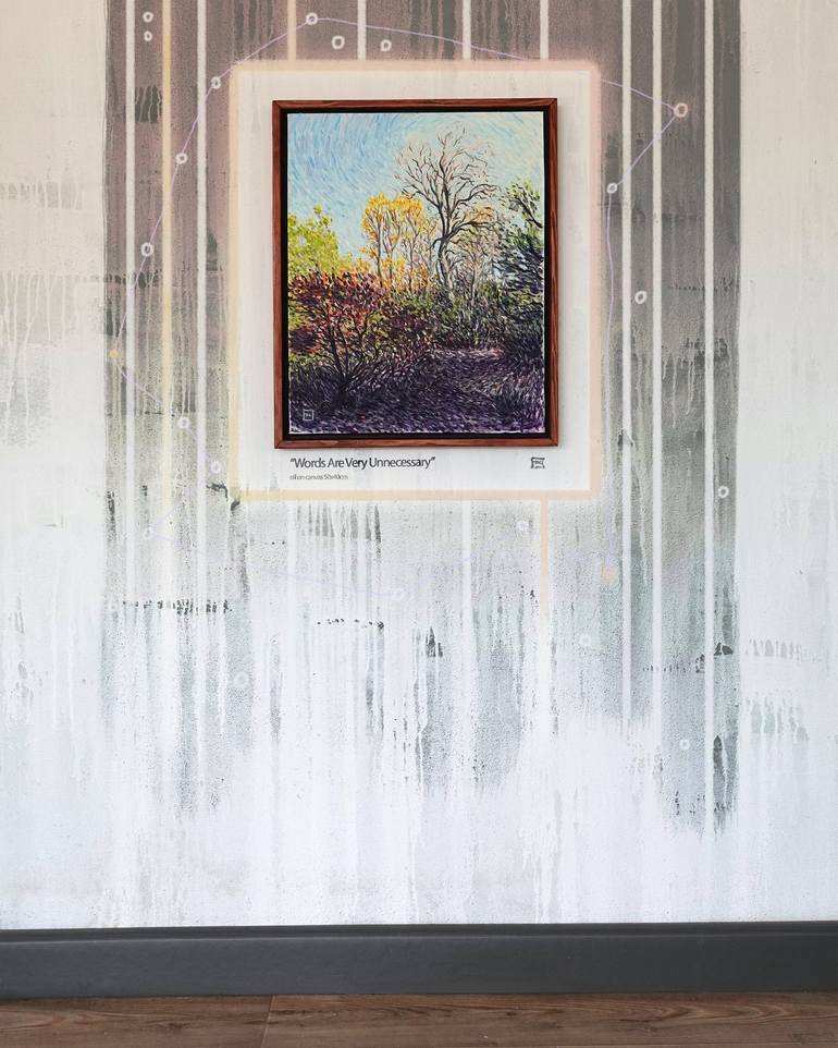 Original Expressionism Landscape Painting by Yusuf Epçin