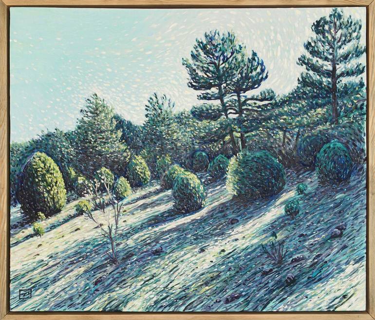 Original Landscape Painting by Yusuf Epçin