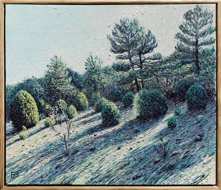 Original Landscape Painting by Yusuf Epçin