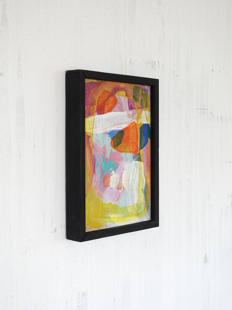 Original Abstract Expressionism Abstract Painting by Yusuf Epçin