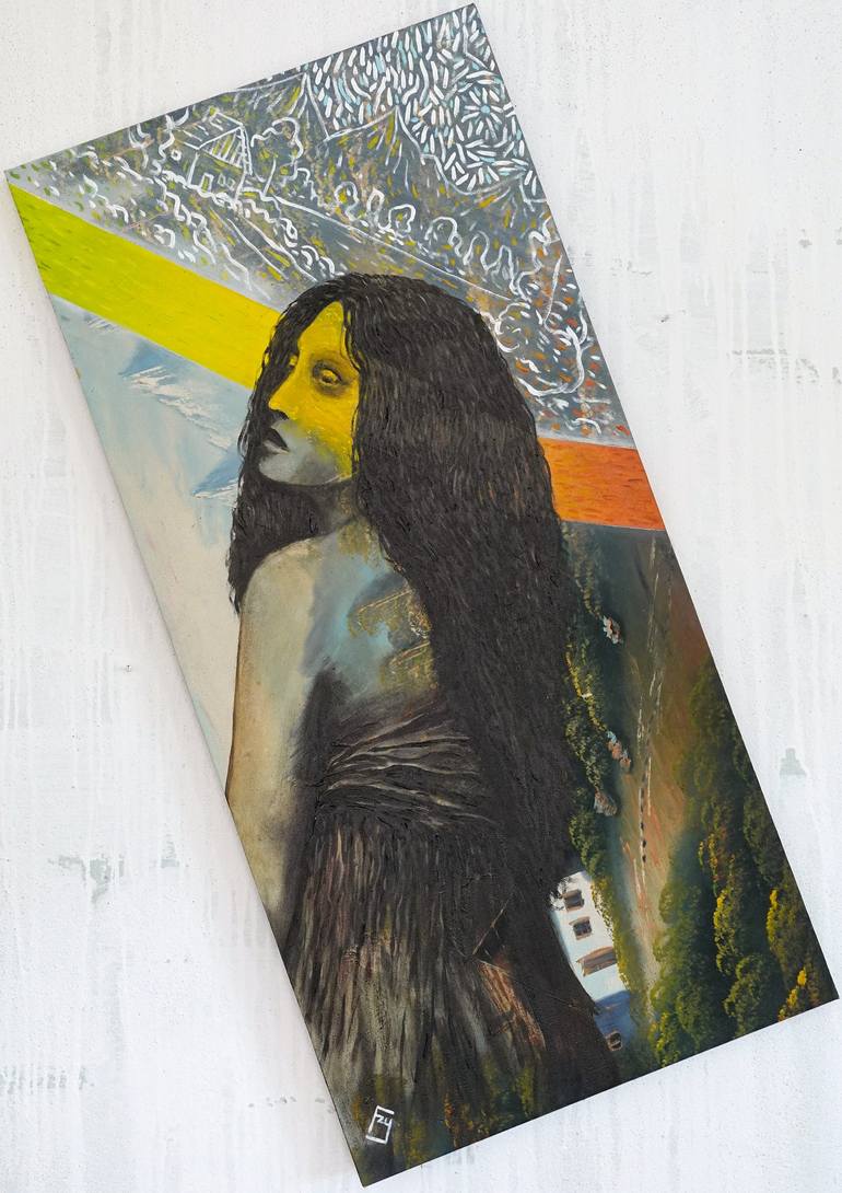 Original Abstract Expressionism Women Paintings by Yusuf Epçin