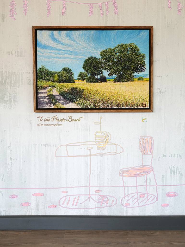Original Impressionism Landscape Paintings by Yusuf Epçin