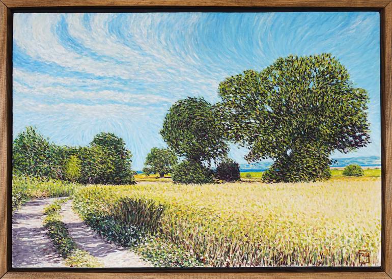 Original Contemporary Landscape Painting by Yusuf Epçin