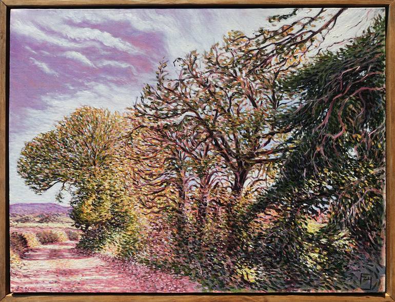 Original Impressionism Landscape Paintings by Yusuf Epçin