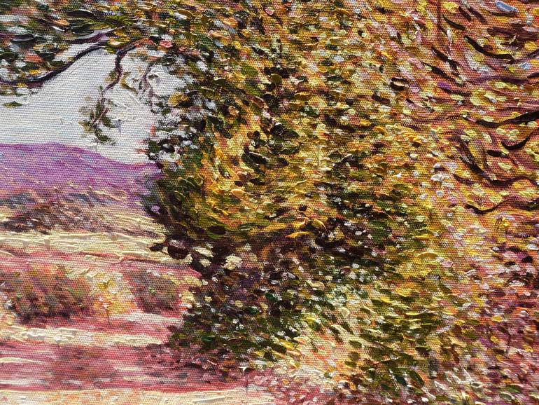 Original Abstract Expressionism Landscape Painting by Yusuf Epçin