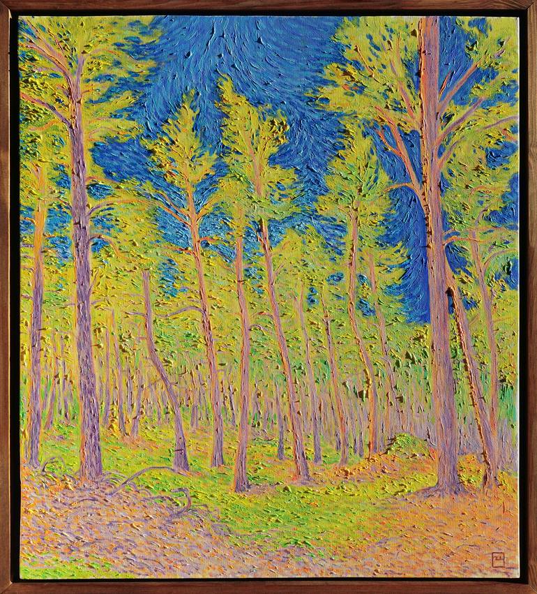 Original Impressionism Landscape Paintings by Yusuf Epçin