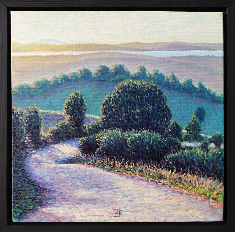 Original Impressionism Landscape Paintings by Yusuf Epçin