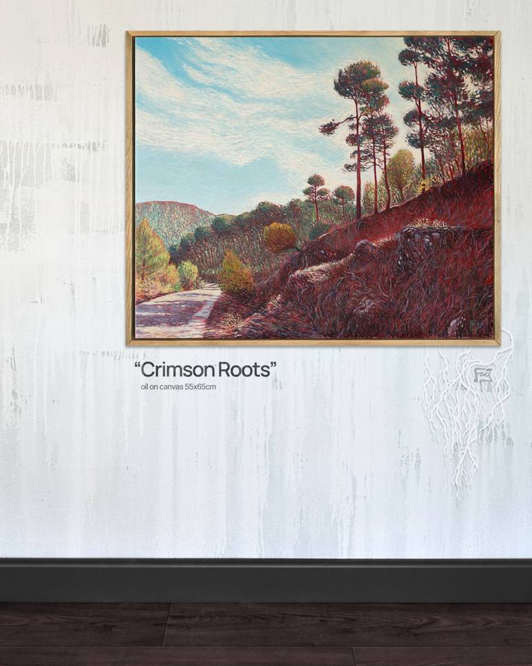 Original Contemporary Landscape Painting by Yusuf Epçin