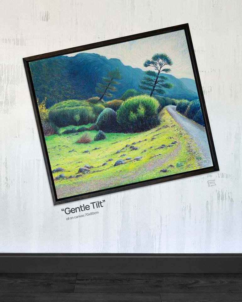 Original Contemporary Landscape Painting by Yusuf Epçin