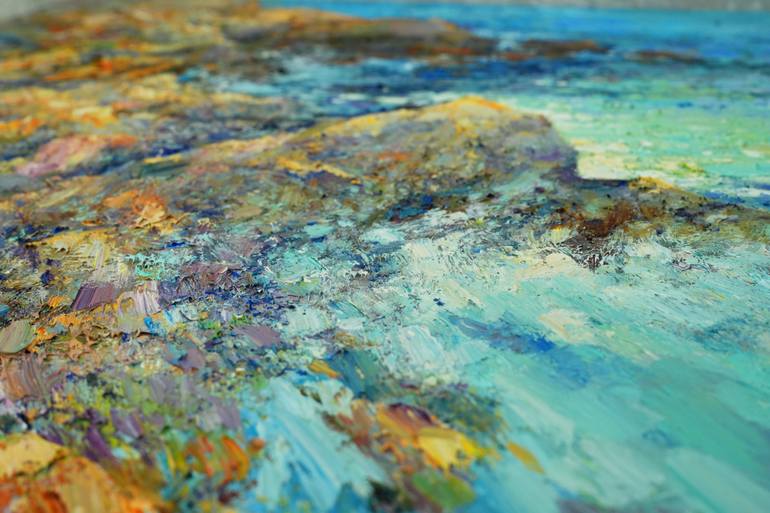 Original Expressionism Seascape Painting by Serhii Cherniakovskyi