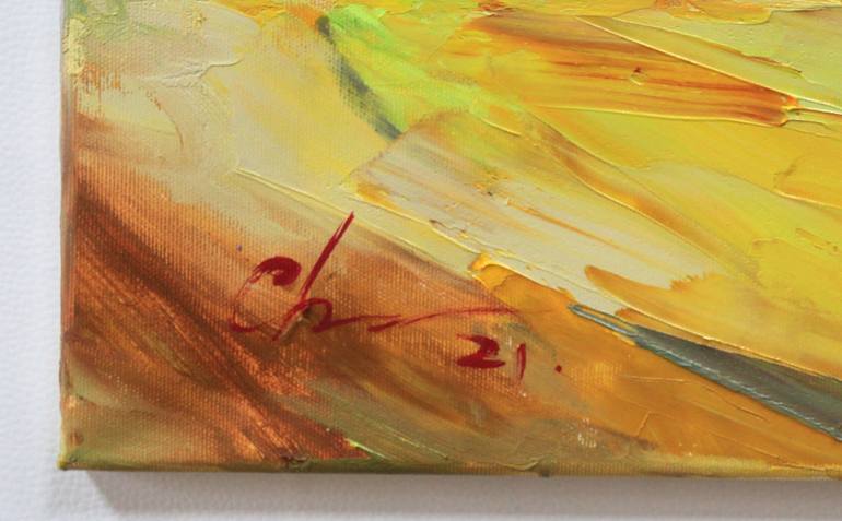 Original Expressionism Landscape Painting by Serhii Cherniakovskyi