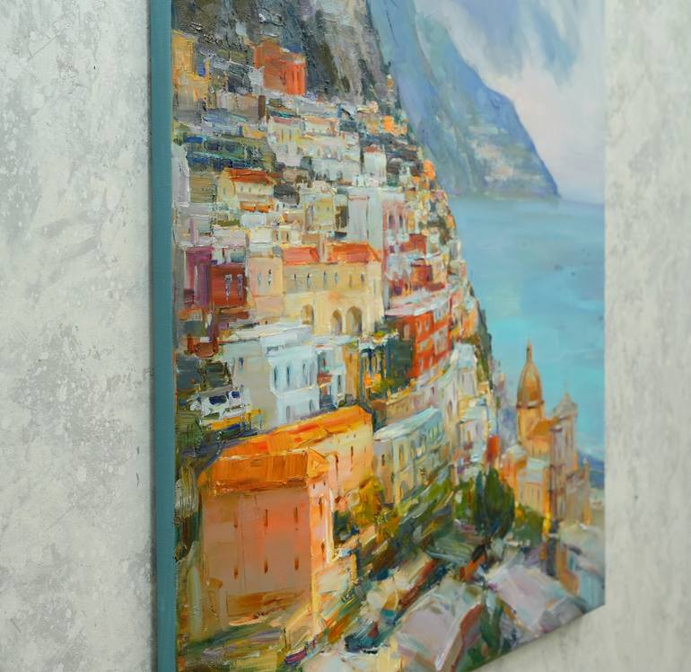 Original Contemporary Architecture Painting by Serhii Cherniakovskyi