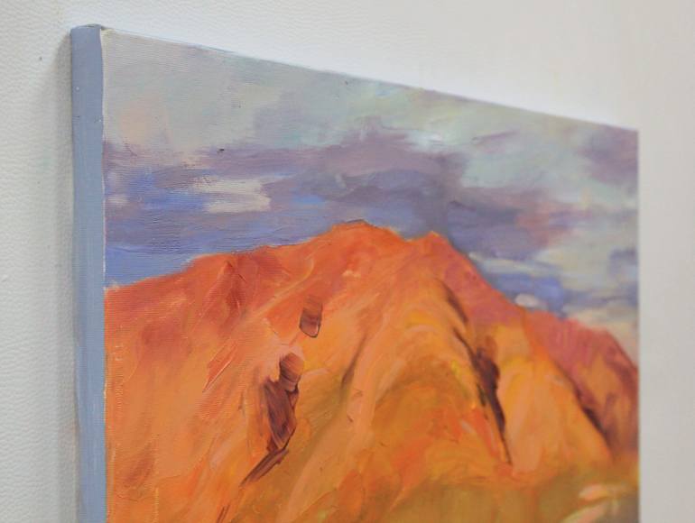 Original Figurative Landscape Painting by Serhii Cherniakovskyi